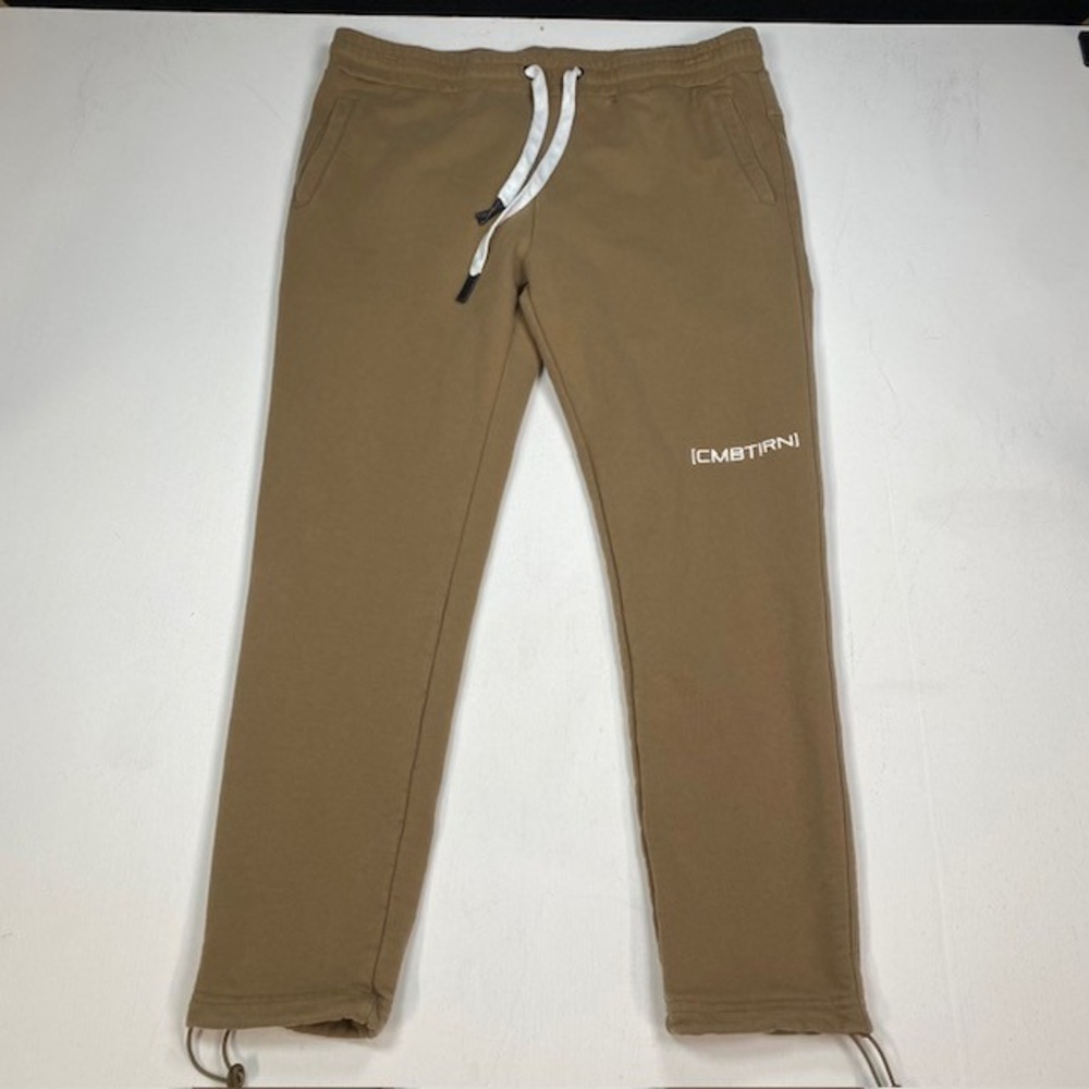 Combat Iron Apparel Co Mens XL Coyote Brown Casual Trainer Joggers Cotton Pants